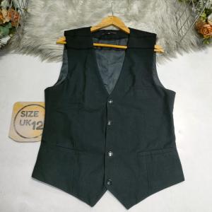 Black half coat