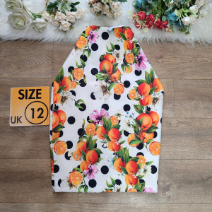 White detailed skirt