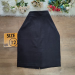 Black pencil skirt