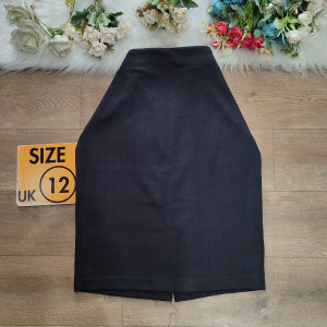 Black pencil skirt